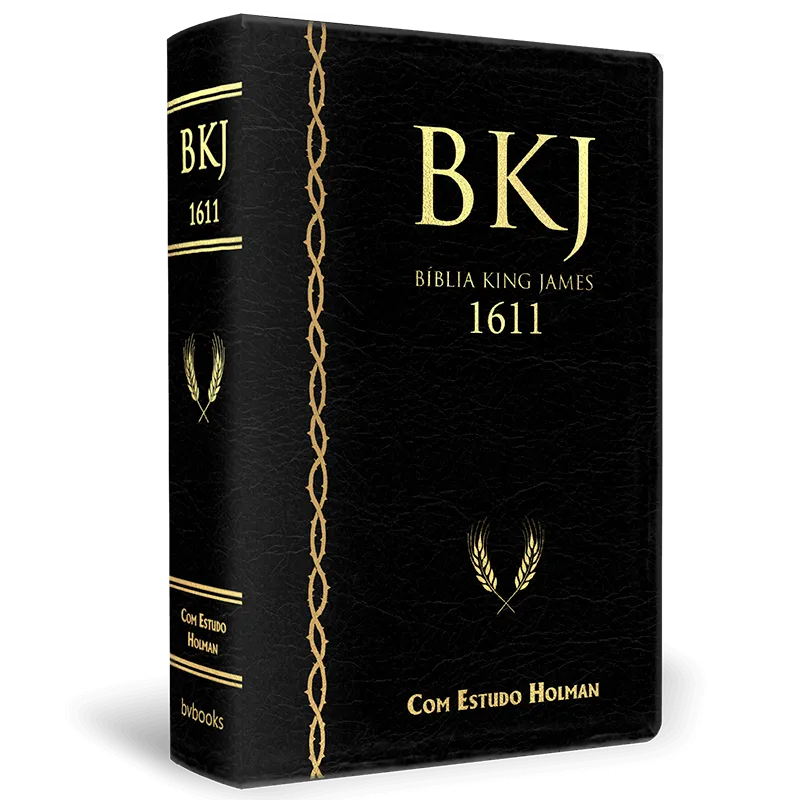 Bíblia King James 1611 Com estudo de Holman