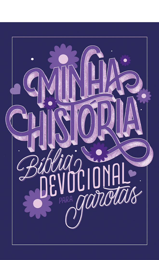 Bíblia devocional para garotas – Lettering