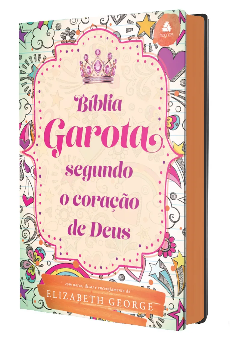 Bíblia garota segundo o coração de Deus