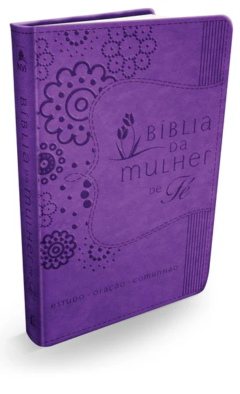 Bíblia da Mulher de fé – Roxo