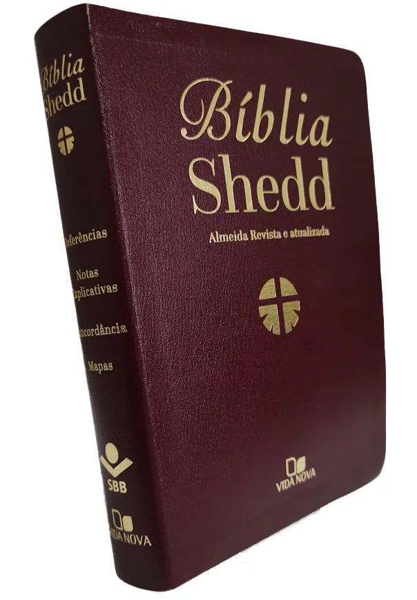 Bíblia Shedd – Capa Vinho
